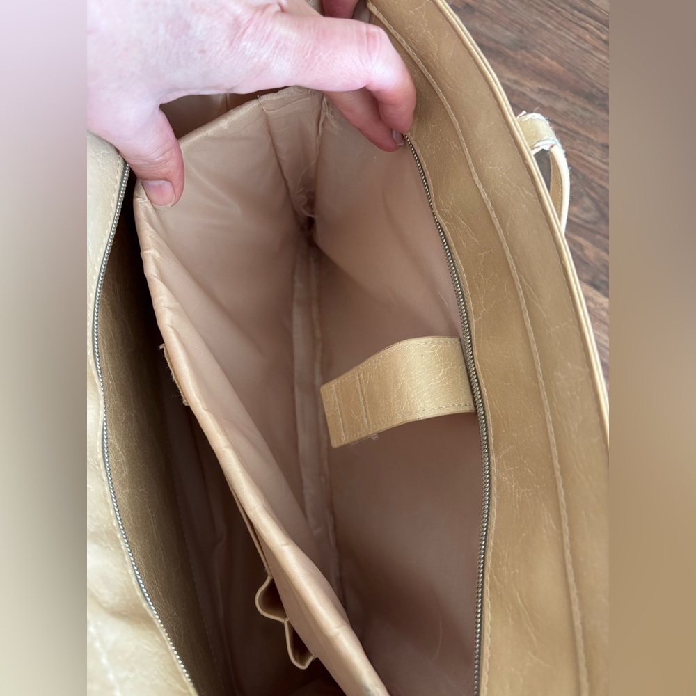 BEIS The Work Tote in Beige - Picture 9 of 16